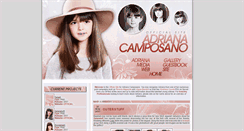 Desktop Screenshot of adriana-camposano.com
